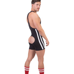 Barcode Berlin Singlet Backless DASTIN Noir